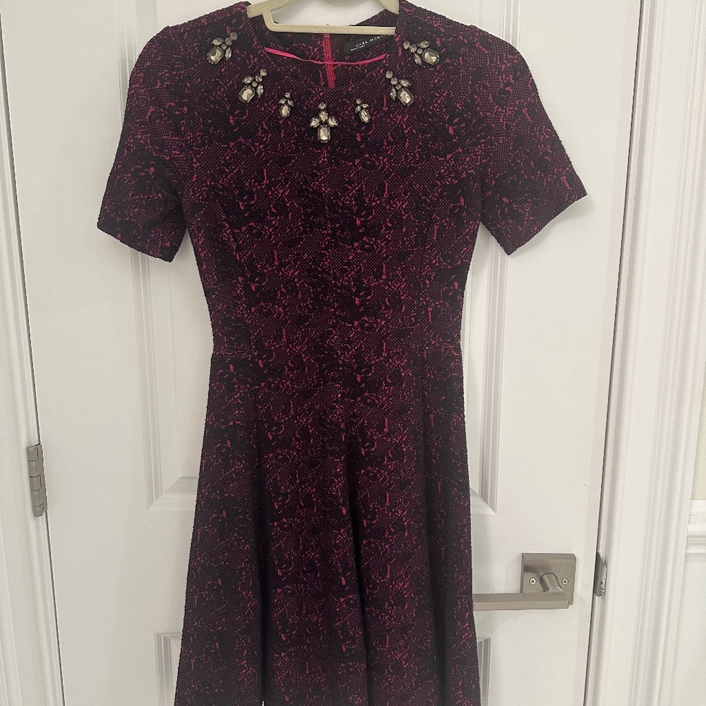 ZARA dress with jewel details